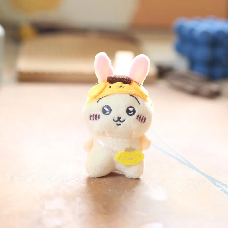 12 cm Kartoon carino e carino giapponese piccolo otto Usachi piccolo ciondolo peluche bambola Giekawa portachiavi bambola