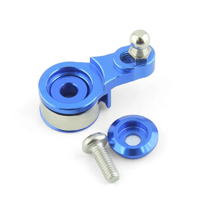RC Car 1 Uds 25T Metal ajustable amortiguación Servo brazo Servo bocina para 1/10 coche trepador de control remoto TRX TRX4 TRX-4 TRX6 piezas de mejora