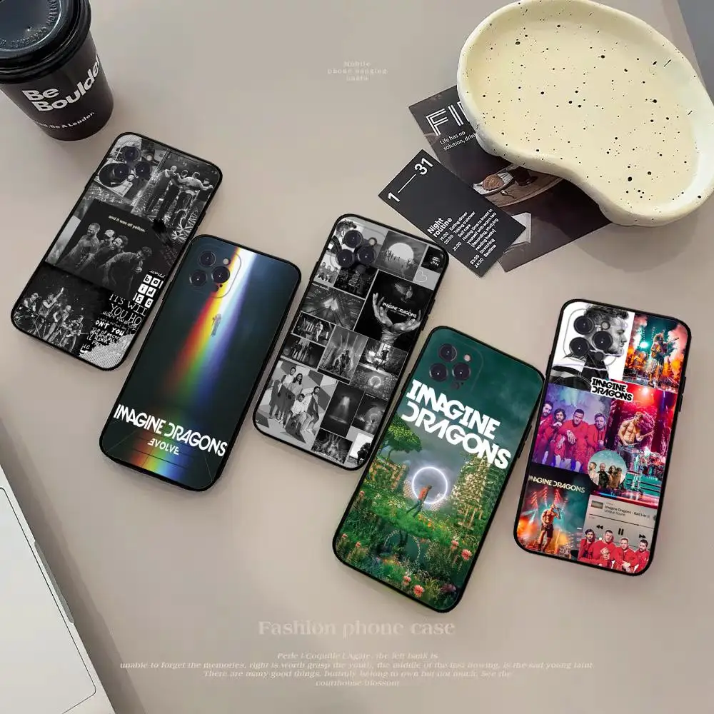 I-Imagine D-Dragons Band  Phone Case Silicone Soft for iphone 15 14 13 12 11 Pro Mini XS MAX 8 7 6 Plus X XS XR Cover