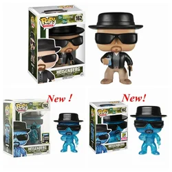 Newest 3 styles FUNKO POP Breaking Bad series Heisenburg #162 Vinyl Action Figure Model Toys for kids Gift