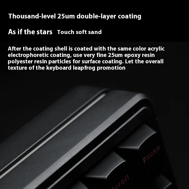 Pmo Aurora 80 Customizable Mechanical Keyboard Aluminum Wired Bluetooth 2.4g Gaming Keyboard Controller 87 Keys