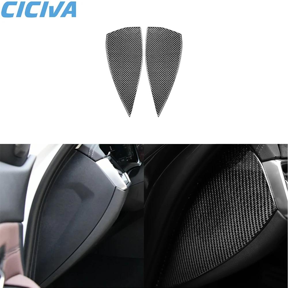 For BMW 4 series M4 2021 2022-2024 Front door buffer groove pad Soft Carbon Fiber car Interior Modification Sticker Accessories