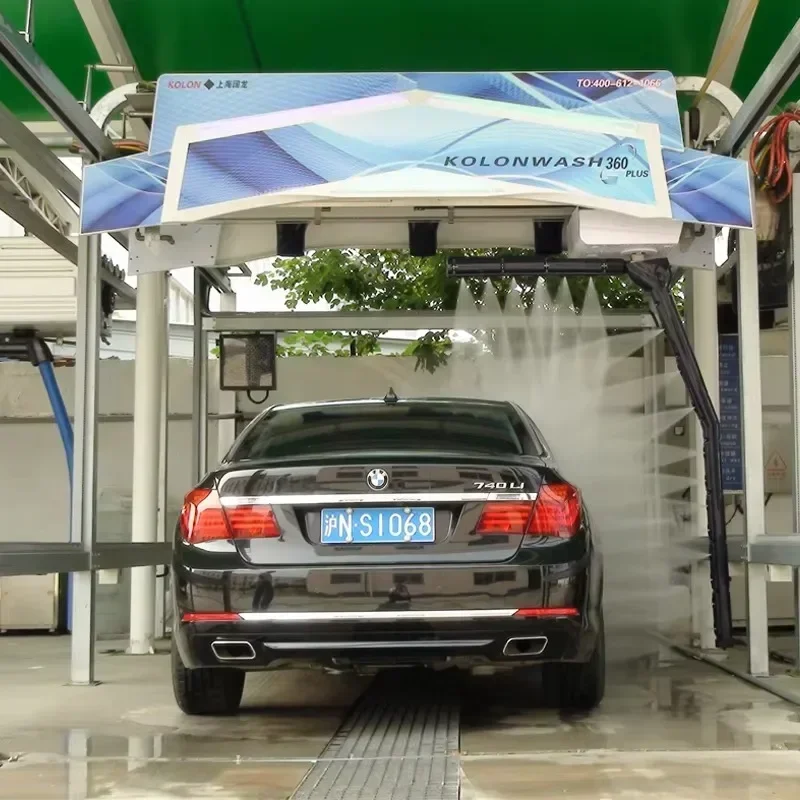 Brushless High-Voltage Fully Automatic Car Washing Robot with Air Drying System