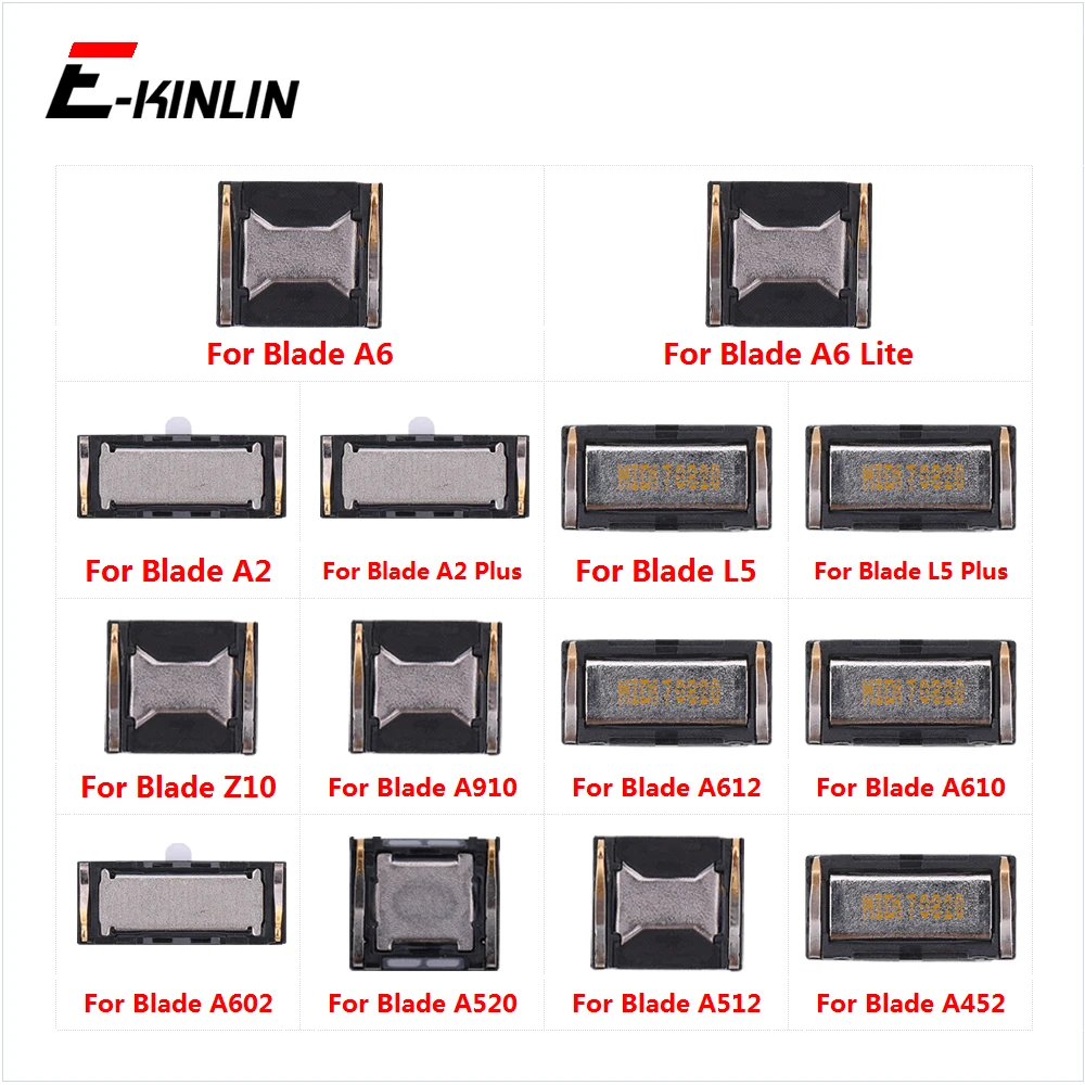 

Встроенный динамик-наушник (верхний динамик) для ZTE Blade A6 Lite A2 L5 Plus Z10 A910 A612 A610 A602 A520 A512 A452