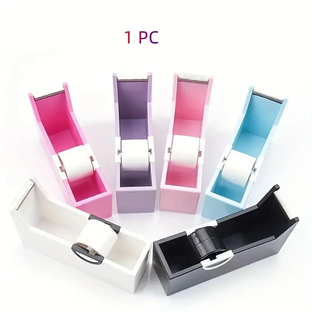 Suporte de fita de extensão de cílios base lash fita adesiva dispensador de corte enxertia lash rotativo cortador de fita adesiva ferramenta de maquiagem