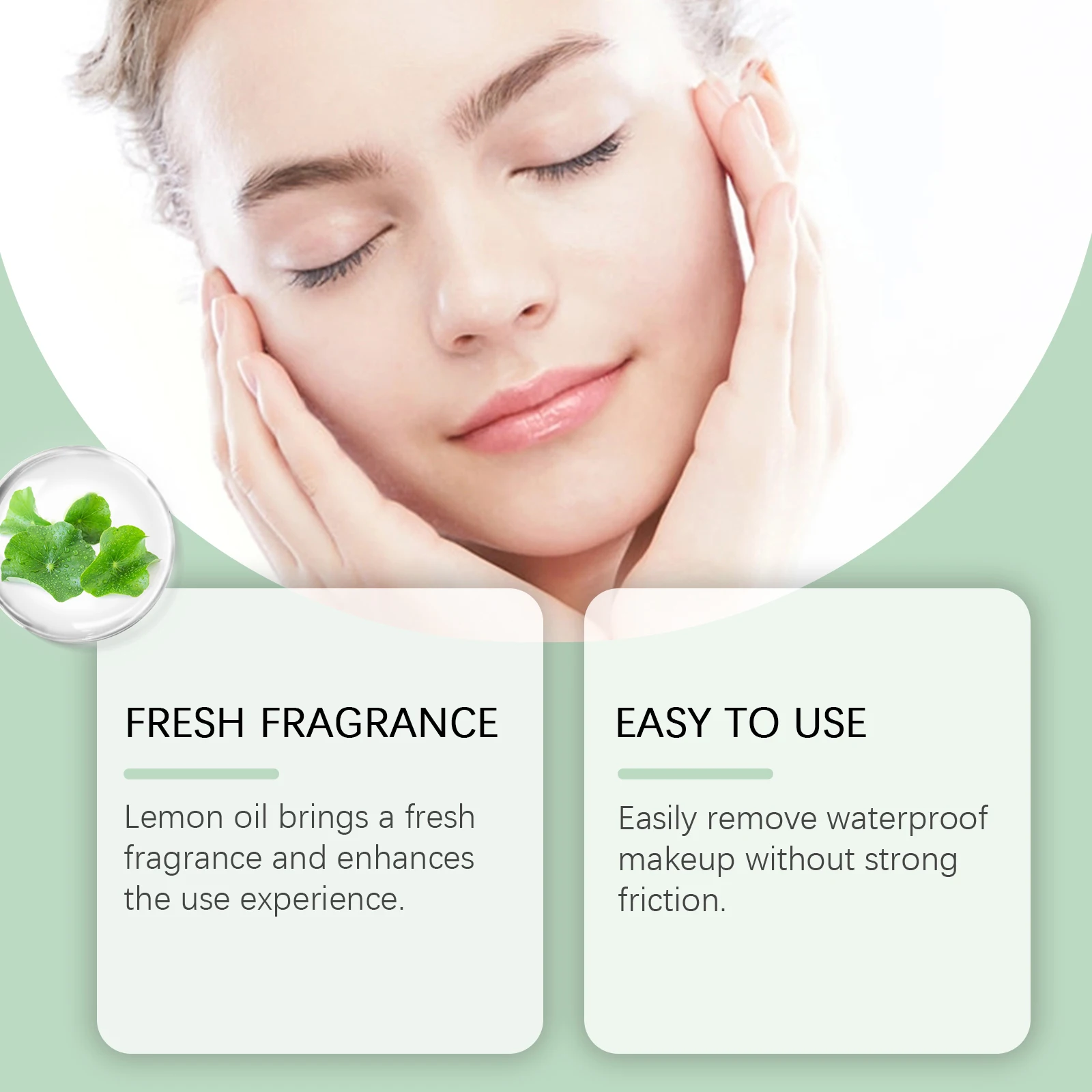 Cica Clear Cleansing Makeup Removal Oil Facial Makeup Remover Clean Pores Moisturizing Refreshing Non-Tight Cleansing Oil