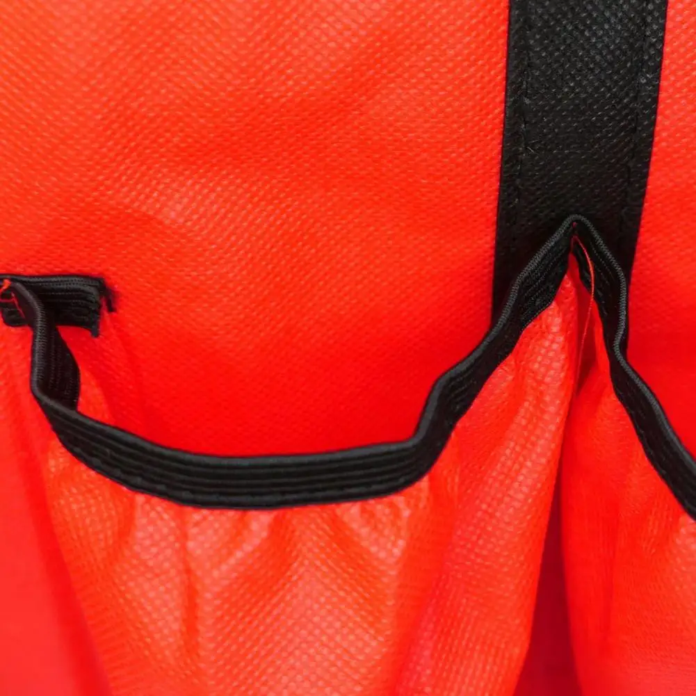 Waterproof Insulated Lunch Bag with Drink Carrier Insulated Grocery Cooler Bag with Zippered Top Food Delivery Catering Carrier