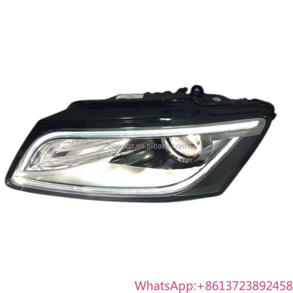 

Compatible Audi Q5 Headlight Assembly 2016 Fish Eye HID Real Second-hand Front Combination Lamp OE 8RD941005A 12V 18W