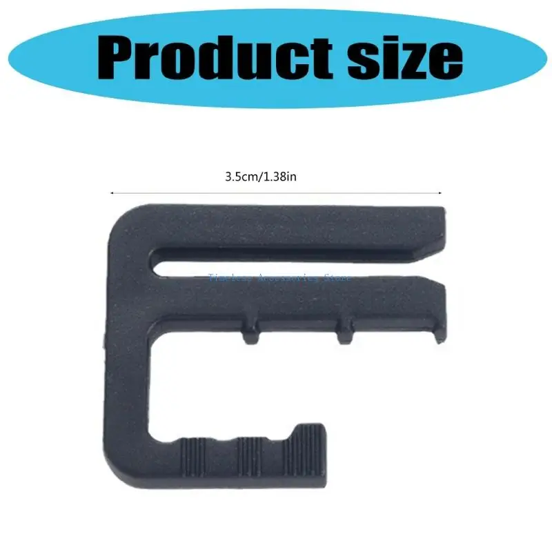 97QE Nonsewing Waist Tightening Clip 3PCS Efficient Waist Cincing Hook Clip For Women Jeans Trousers Waist Decorative Props