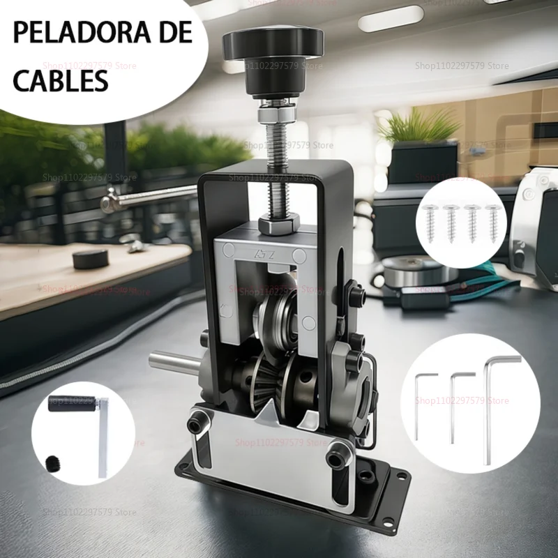 

1-70mm Wire Stripper Manual Electric Copper Wire Stripping Tool Portable Heavy Duty Electrical Cable Reailing Tool