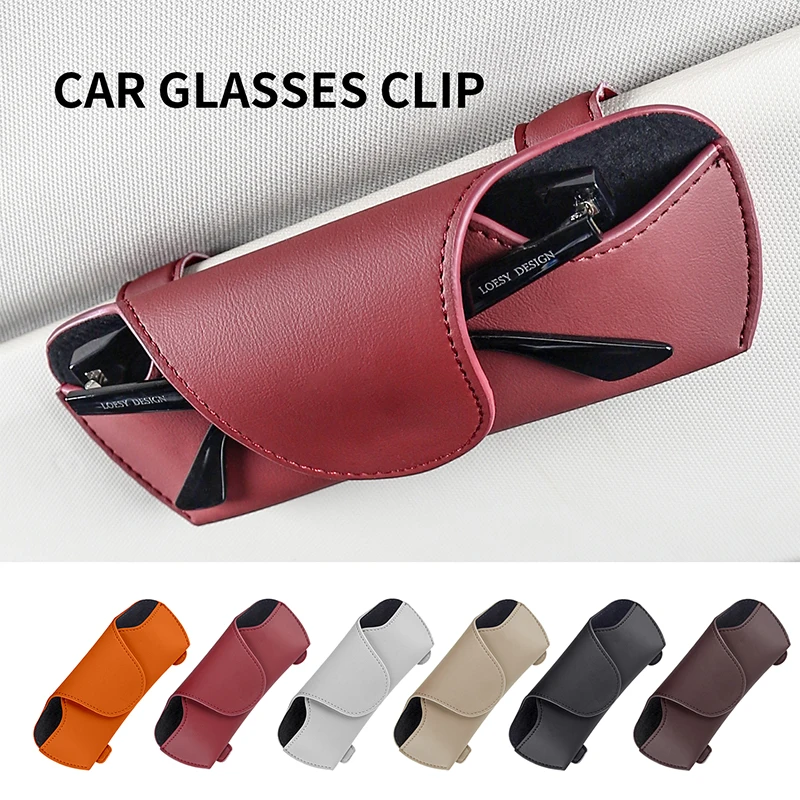 

Car Interior Storage Sunglasses Holder Box for Toyota LAND CRUISER PRADO Alphard Vellfire Corolla Cross Parts Car Glasses Case