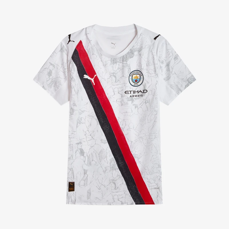 

Мужская футболка Puma Authentic KIDSUPER для занятий футболом и спортивными тренировками, дышащая, с короткими рукавами, 781454-07