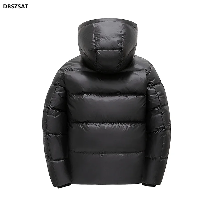 Manteau à capuche imperméable pour hommes, vêtements d'extérieur décontractés, poignées, chapeau amovible, tenues, parkas, veste, chaud, automne, hiver, nouveauté