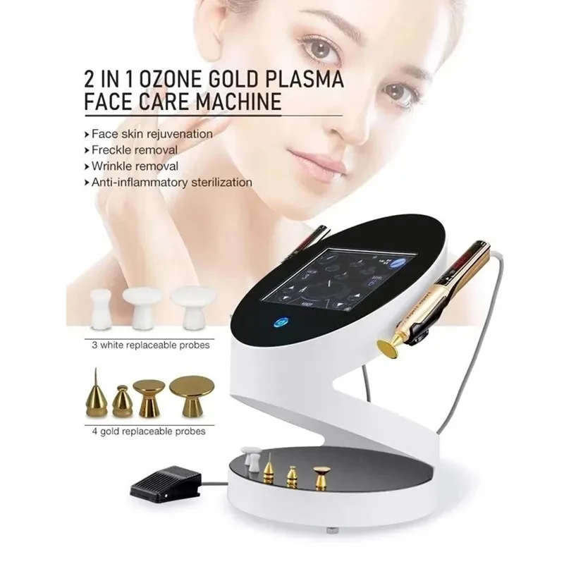 New 2 in1Plasma Effective Plasma For Eyelids Lifting Ozone Pit Skin Care Beauty Machine2023 besNew 2 in1Plasma Effective Plas