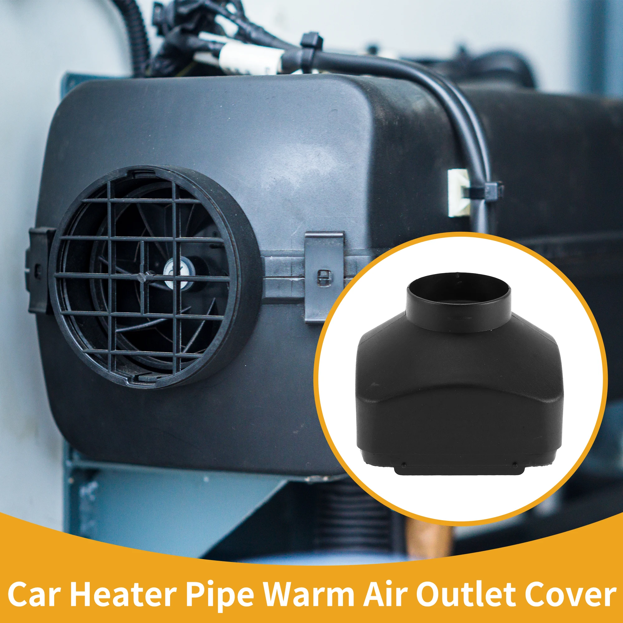 

UXCELL Car Warm Air Vent Outlet Warm Air Ducting Vent Outlet Cover 60mm 1 Pc