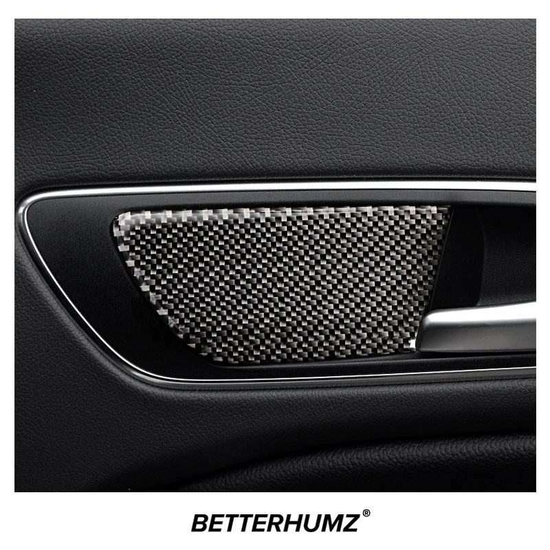 Carbon Fiber For Mercedes Benz A Class W176 CLA C117 GLA X156 Car Seat Adjust Panel Trim Frame Sticker Auto Interior Accessories