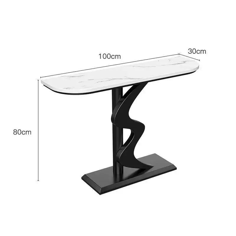 

Midcentry Table Vintage Metal Console Luxury Hallway Entrance Console Table Nordic Lobby Wohnzimmer Tisch Living Room Furniture