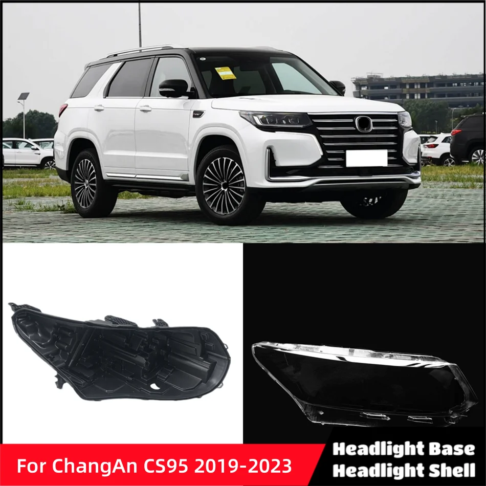 For ChangAn CS95 2019 2020 2021 2022 2023 Auto Accessory Car Base Head Lamp Shell Headlight Base Headlight Headlights Lamp Lens