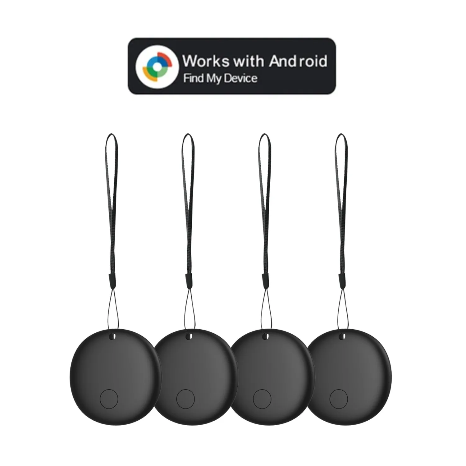 

GPS-трекер Smart Tag работает с Android Find My Google, сертифицированный Bluetooth-локатор, отслеживание местоположения, поиск ключей, кошка, собака