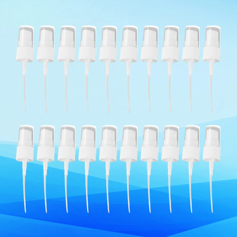 20 Stück Nebelspray-Pumpenköpfe Ersatz für Parfümflaschen, nachfüllbarer Behälter, Sprühgerät, Zubehör, Flaschenverschlüsse