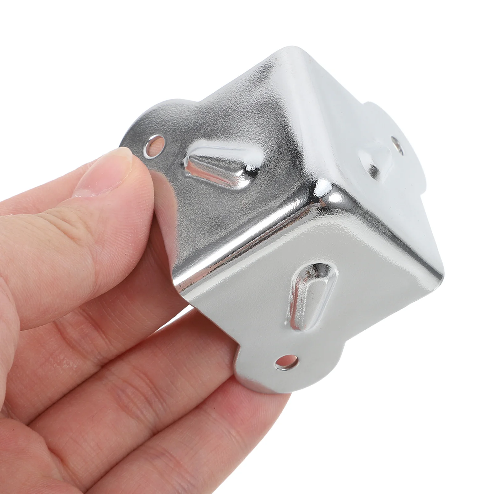 12 قطعة حماة الزوايا المعدنية 34 مللي متر ثلاثة شقوق حافة الحرس لصناديق الأدوات حالات الطيران خزائن المتكلم صندوق قوي مقاوم للماء