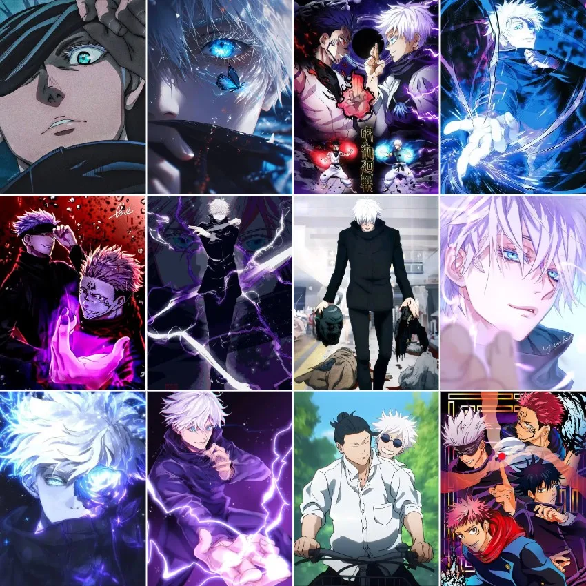 

MINISO Gojo Satoru алмазная вышивка картина мультфильм ТВ аниме дзюдзюцу кайсен серия наборы крестиков мозаика ремесло домашний декор