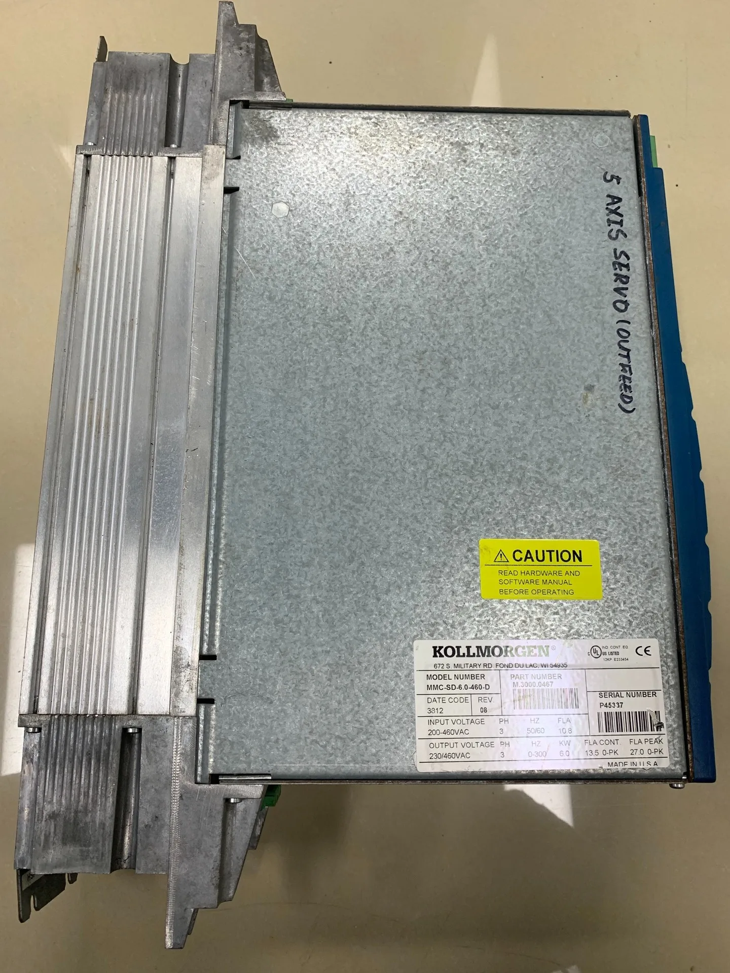 MMC-SD-6.0-460-D Servo Drive  for Danaher