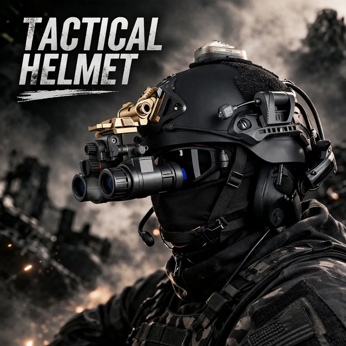 

Tactical Military Fast Helmet Set NVG Model Communication Headset Goggles Airsoft Paintball CS Game Gear for Cosplay Movie Props