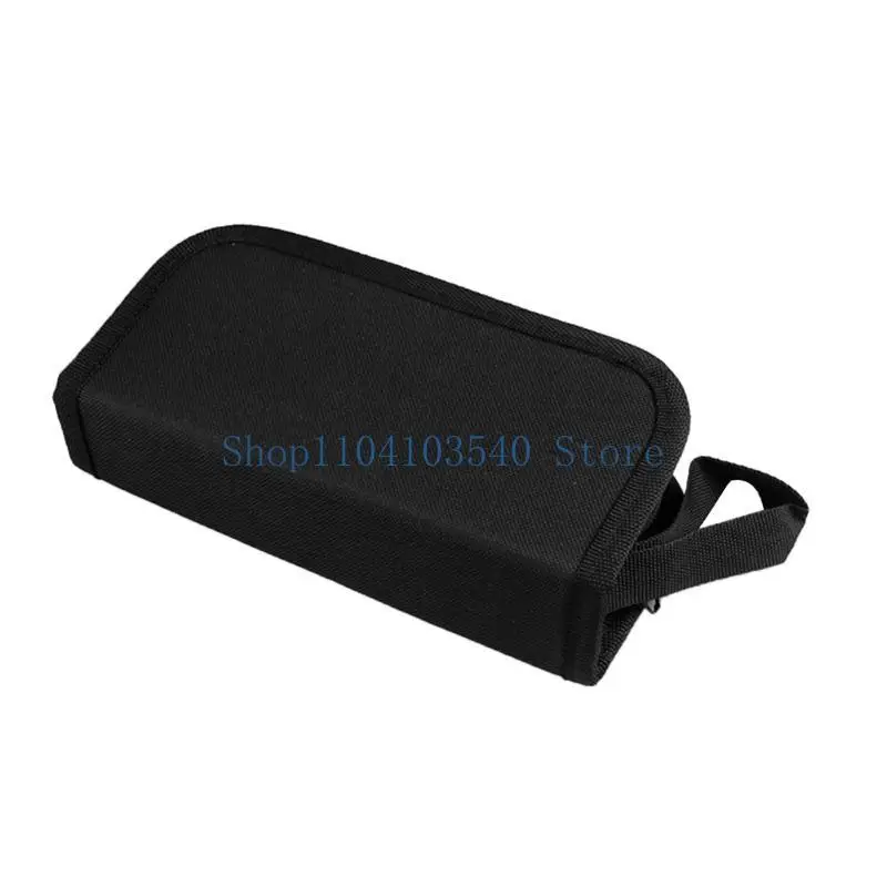 02DC Small Tool Bags with Zippers Waterproof Oxford Cloth Tool Bag Portable Hand Multipurpose Heavy Duty Tool Pouch Bag