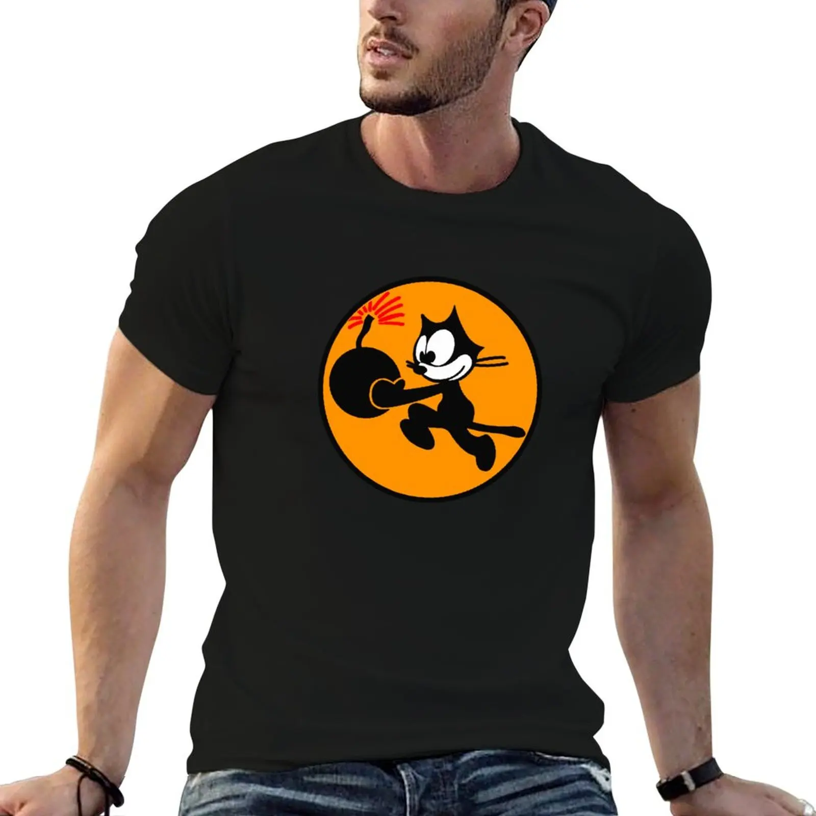 

USN VFA-31 Strike Fighter Squadron - Tomcatters - Clean Style T-Shirt man t shirt luxury man tshirt man t shirts graphic T-shirt