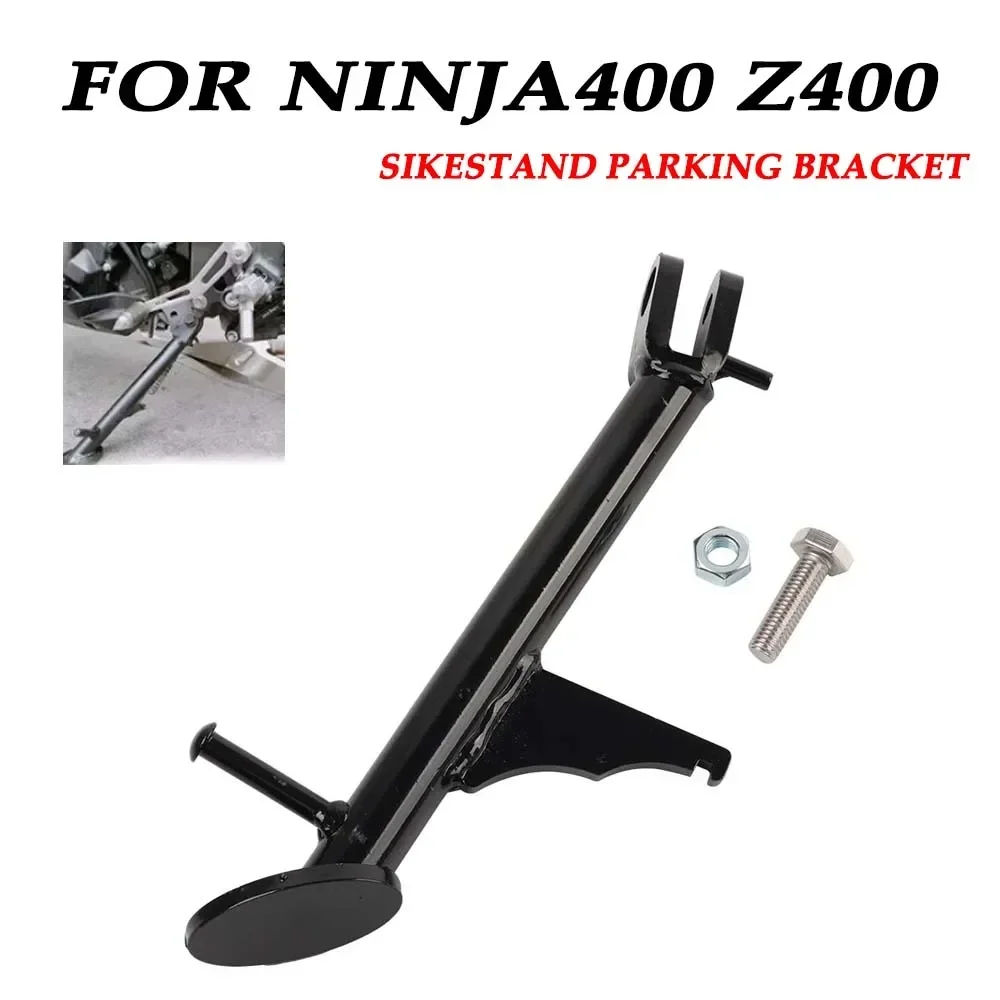 

Adjustable Kickstand For Kawasaki 2018-2022 Ninja400 Z400 Side Stand Sikestand Parking Bracket Ninja 400 Z400 2019 2020 2021