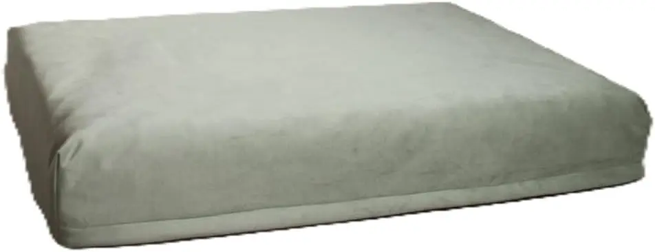 

Водонепроницаемый съемный чехол для собачьей лежанки с молнией, моющийся, цвет шалфейно-зеленый, 54 x 44 дюйма