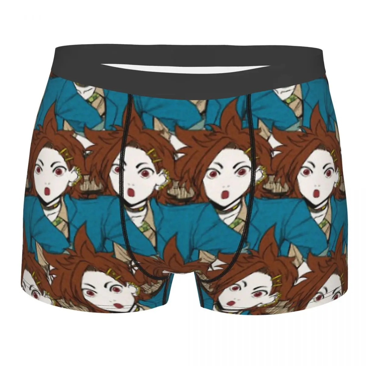 Joe Tazuna Men Printed Boxer Briefs Underpants Shin Tsukimi Your Turn To Die Highly Breathable Top Quality Gift Idea