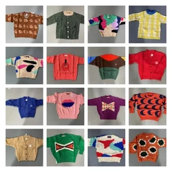 OUYANG&IVAN Special Price Girl Sweater Boy Top for Summer and Spring Children's Cardigan