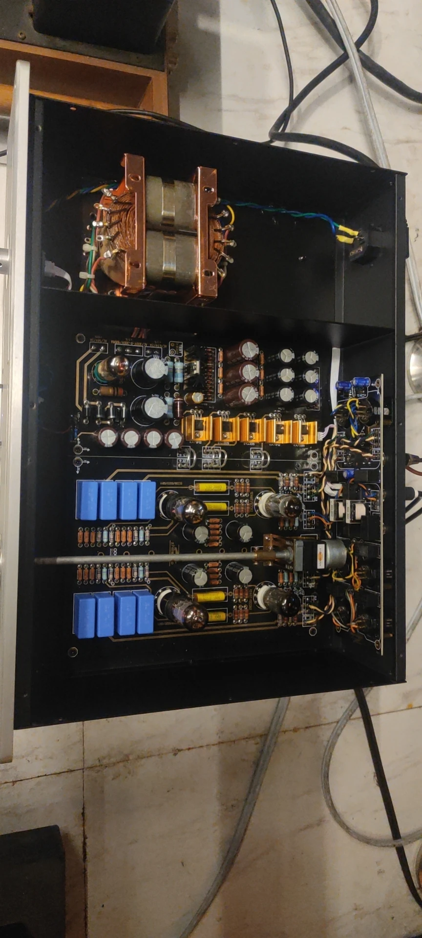 미국 ARC 회로 튜브 프리 앰프, 12AU7 밸브 튜브, 스테레오 하이파이 밸런스드, 바일 프리 앰프 완제품, ECC88