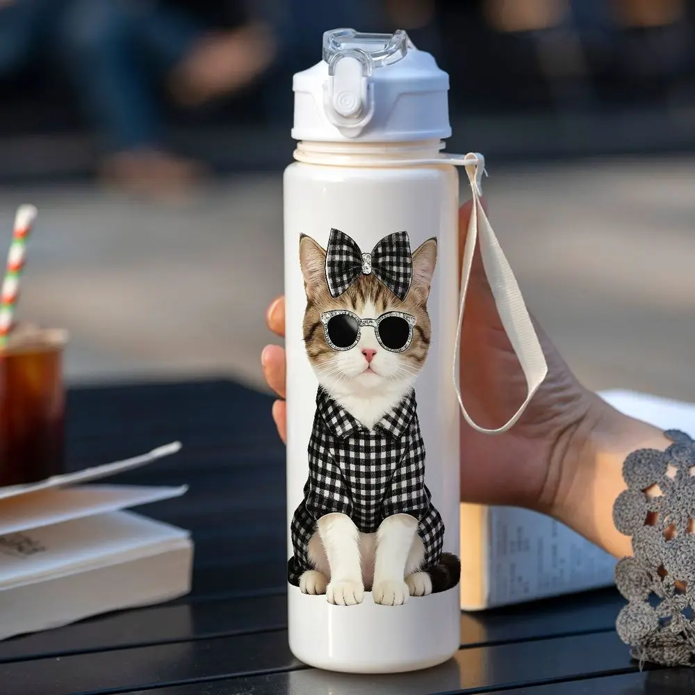 

Cartoon Design BPA Free Water Cup Reusable Durable for Outdoor Camping Home School Gift for Family Friends