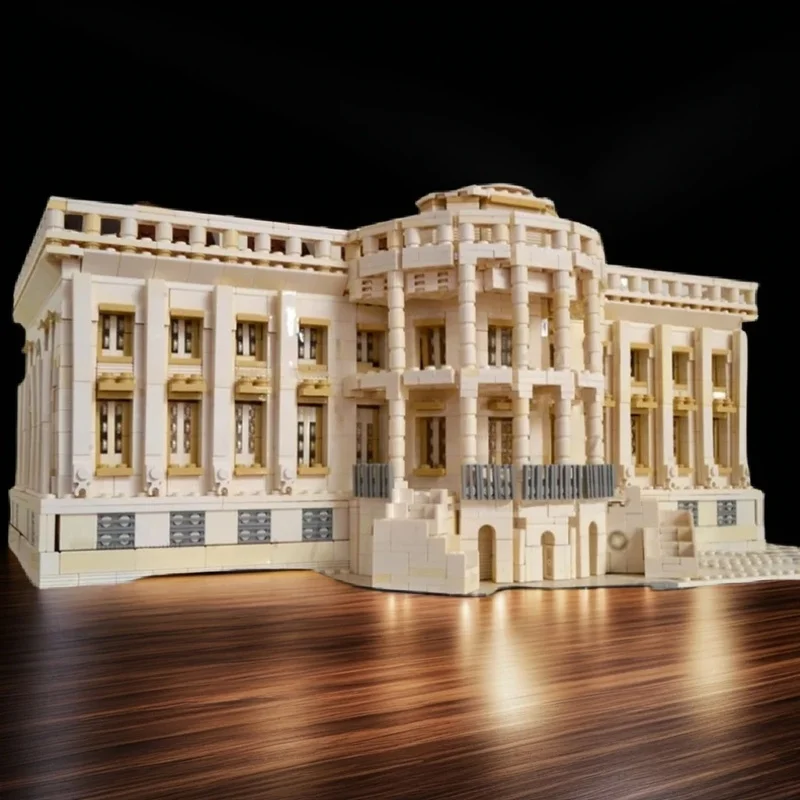 5222pcs MOC Witte Huis Schepper Gespecialiseerd Model Bouwstenen Kerstcadeau Monteren DIY Speelgoed Creatieve Onderwijs Baksteen Kids