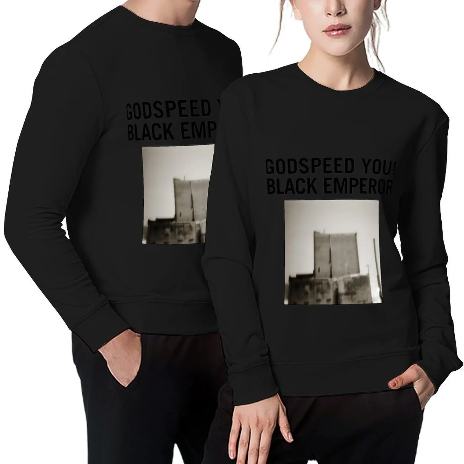 

Godspeed you ! Black emperor luciferian towers Pullover aesthetic clothing men wear anime clothing men's sweatshirt