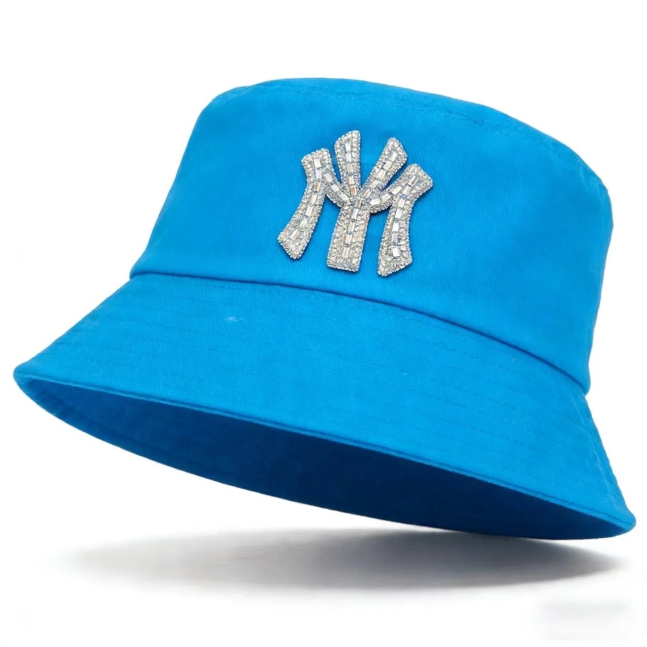 Neue MY Luxus-Diamant Komplett-Baumwolle Einfarbige Einseitige Fischerhüte für Männer und Mehrfarbige Basin-Caps für Frauen – Detail 8