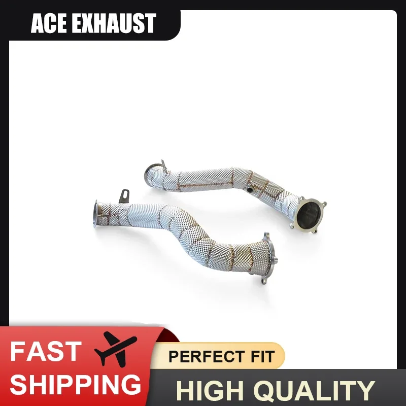 ACE Auspuffrohr Downpipe für McLaren 720S Tuning-Teile Auto-Zubehör Hochwertige Edelstahl-Auspuffanlagen – Detail 4