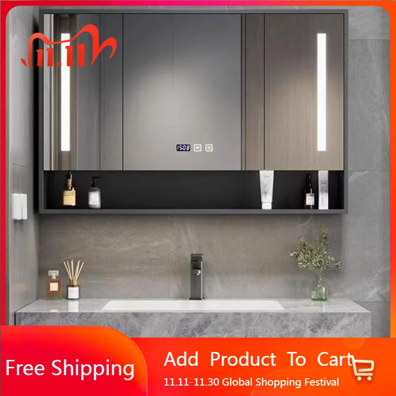 

Vanity Light Bathroom Cabinets Toilet Storage Mirrors Makeup Bathroom Cabinets Vintage Makeup Mobiletto Bagno Home Furniture