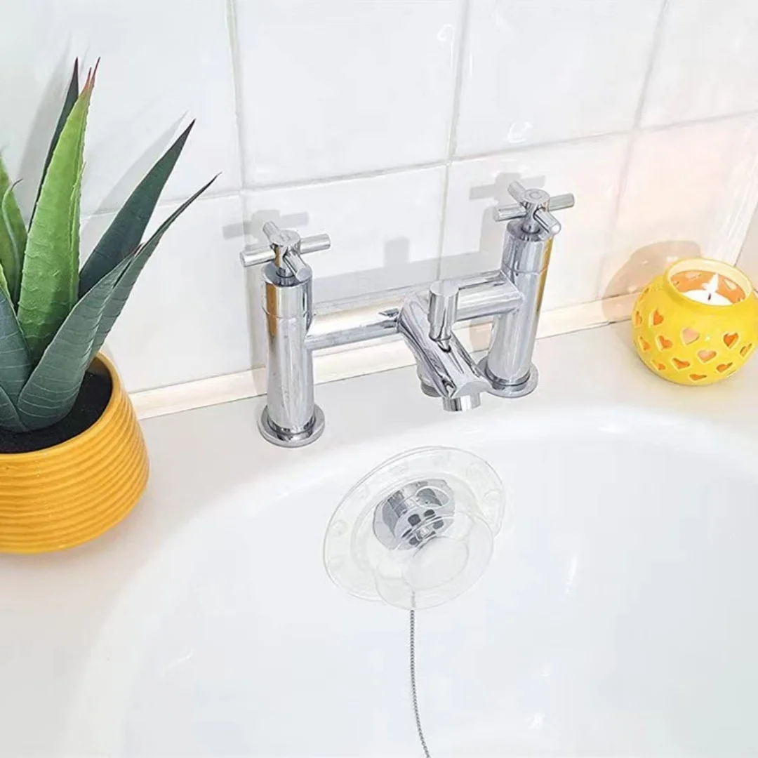 

Bathtub Water Level Raiser, Anti-Overflow Drain Stopper, Bath Water Level Up Tool, Universal Tub Drain Plug for Home & Hotel
