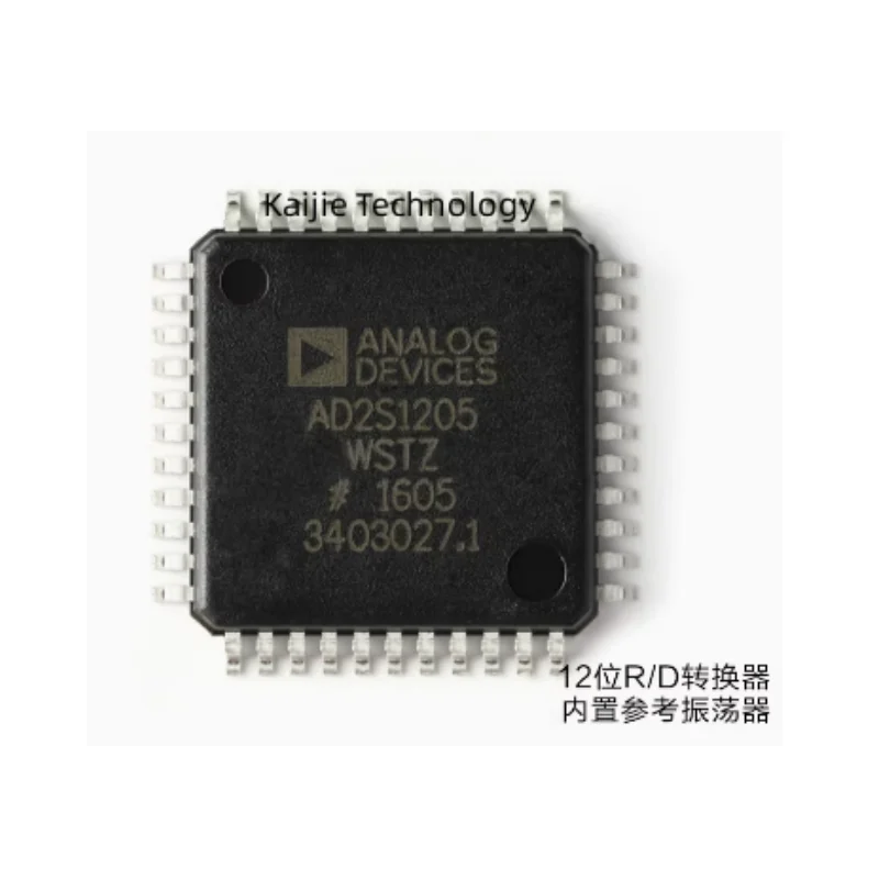

The new original AD2S1205WSTZ AD2S1205 LQFP-44 converter has a built-in reference oscillator.