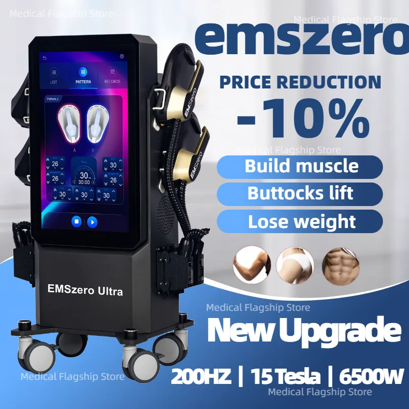 

EMSzero Machines Slimming and Shaping Device Nova electromagnetic Muscle Boosting and Efficient Fat Burning Equipment Slimming