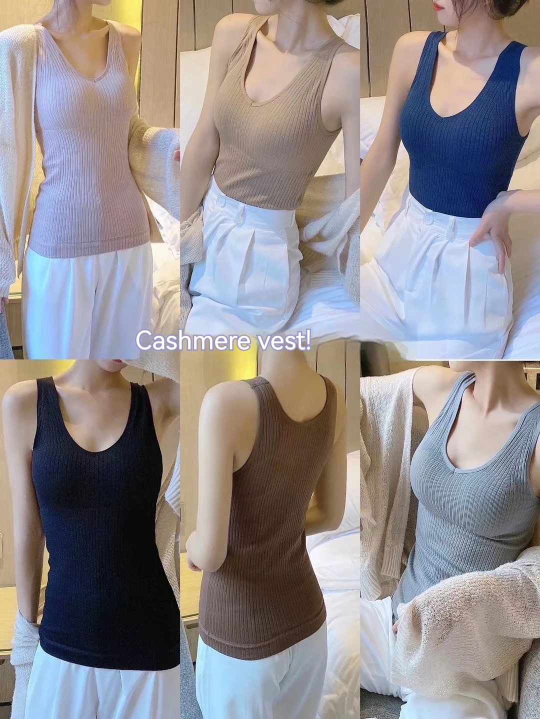 Autumn And Winter Season Plush Thermal Vest For Women V-neck Thermal Underwear For Slim Fitting Women With Bra Top