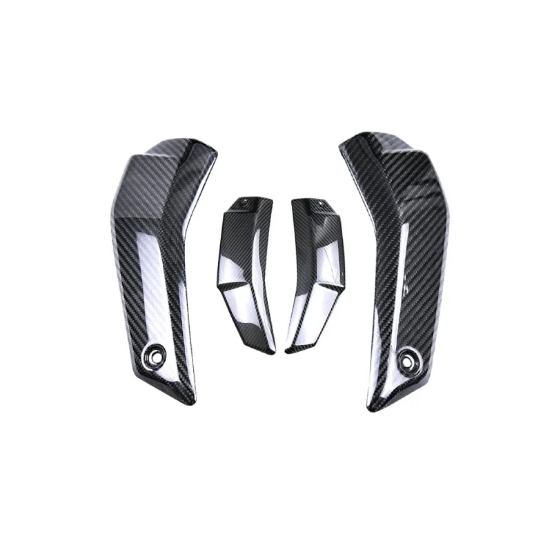 

Подходит для мотоцикла 2020+ Streetfighter V4 V4S, модифицированная боковая панель радиатора из углеродного волокна