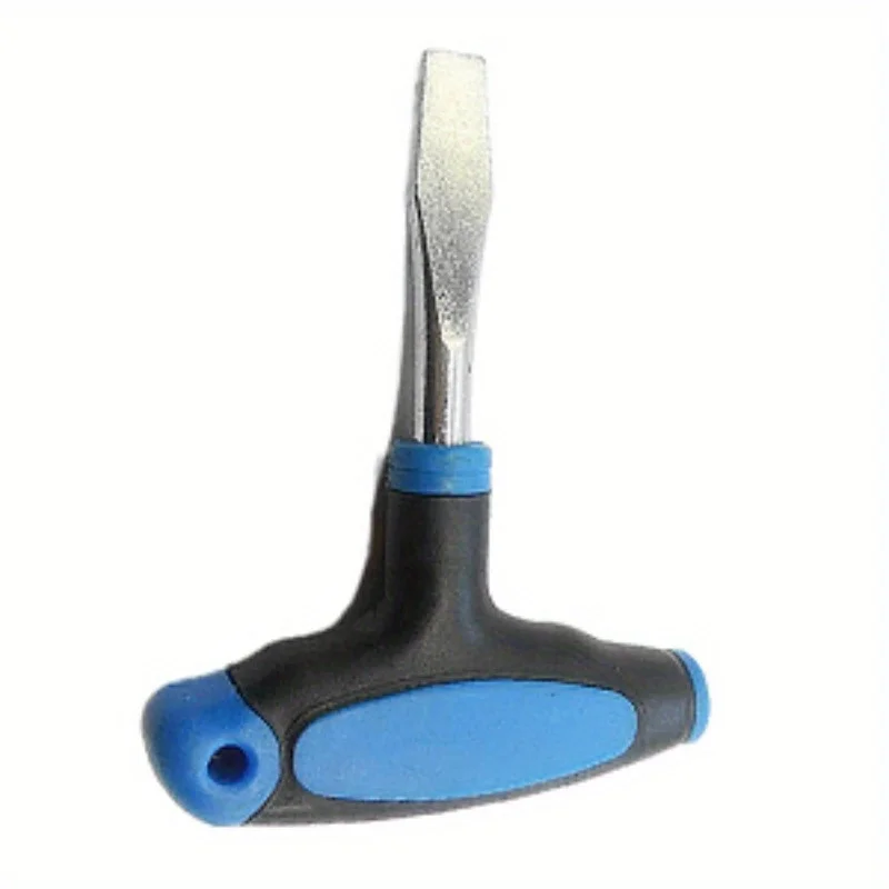 1 قطعة 10 مللي متر T مقبض مشقوق مفك ل مشقوق المسمار المستخدمة على لوحة الإفراج السريع أو كاميرا ترايبود Monopod