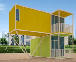 Integrated housing,Prefabricated Living Container House customized prefab mobile modular home container house