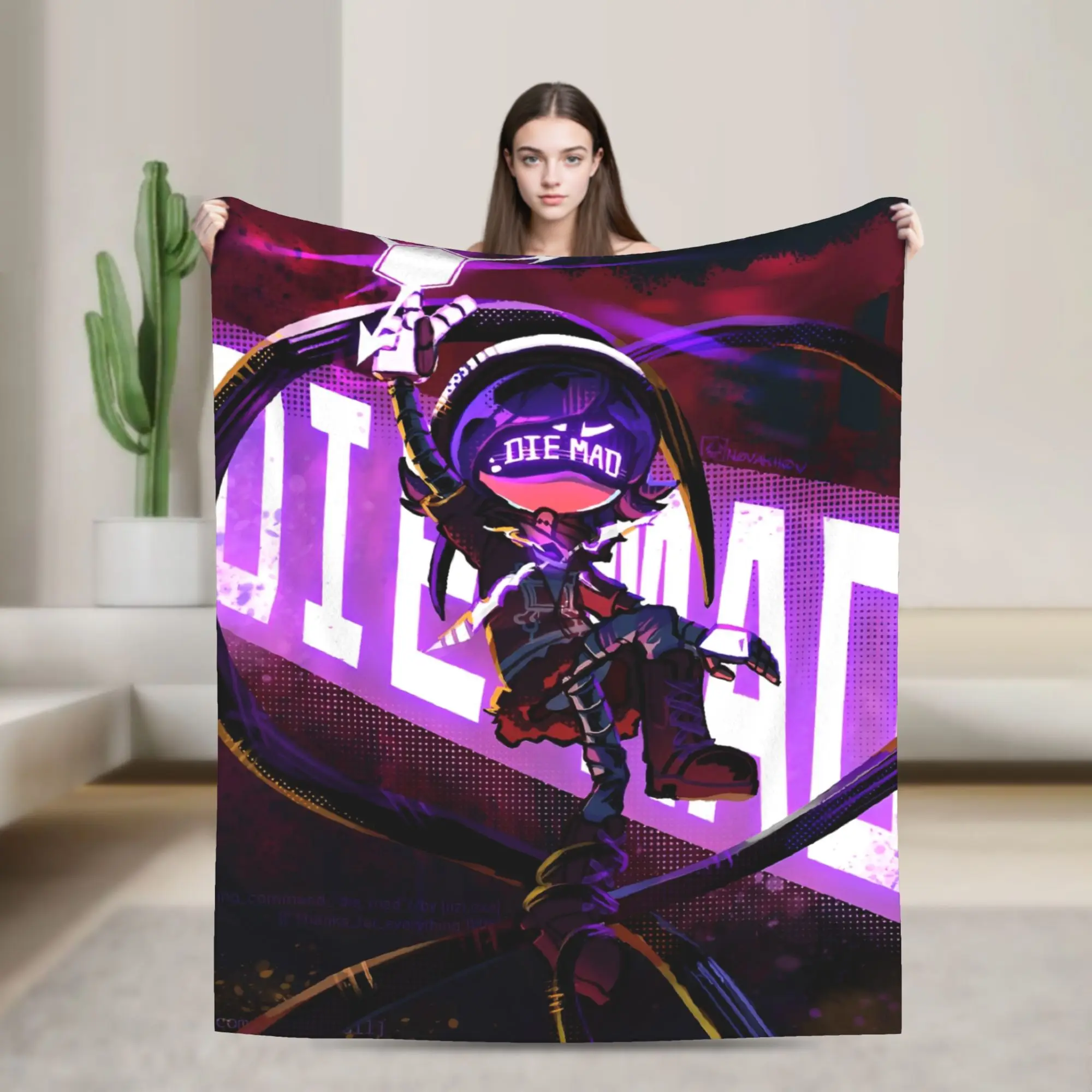 Soft Warm Blanket D…