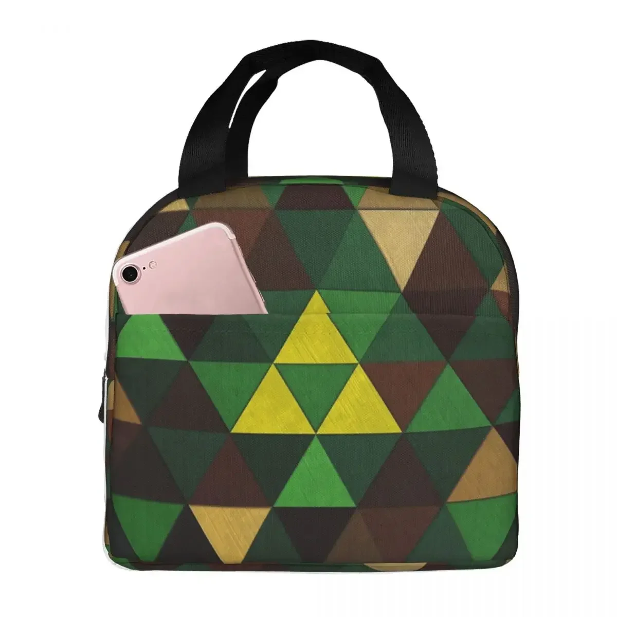 

Triforce Quest Insulated Lunch Bags Waterproof Picnic Bags Thermal Cooler Lunch Box Lunch Tote for Woman Work Kids School